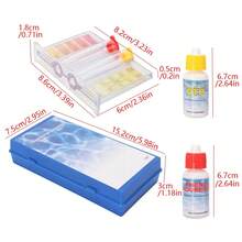 PH & Chlorine Water Test Kit, Water Quality Testing Tool For Swimming Pool, Hydroponics, Aquarium - A - View 4