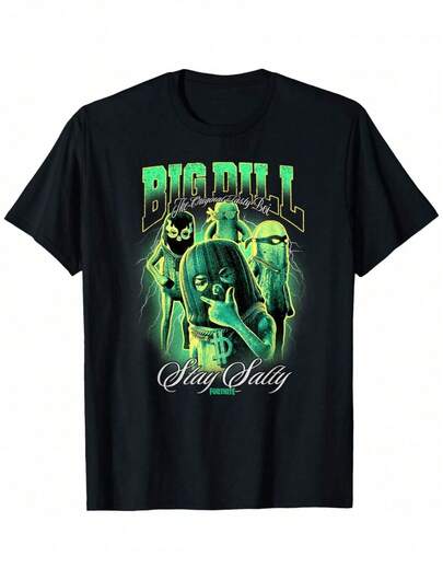 Fortnitees Bigs The Originales Tasty Bois Stayse Saltys Retro T-Shirt