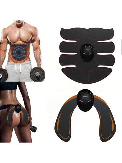 EMS肌肉刺激器、臀部和关节训练器、腹肌ABS刺激器、健身按摩器