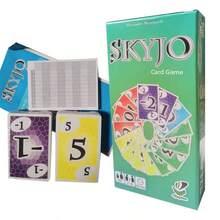 SKYJO & SKYJO ACTION 2-In-1 Card Game Set - Ultimate Family Entertainment Combo Pack, Includes Two Versions, 2-8 Players, Perfect For Game Nights, Holiday Gatherings And Party Fun - Multicolor - View 4