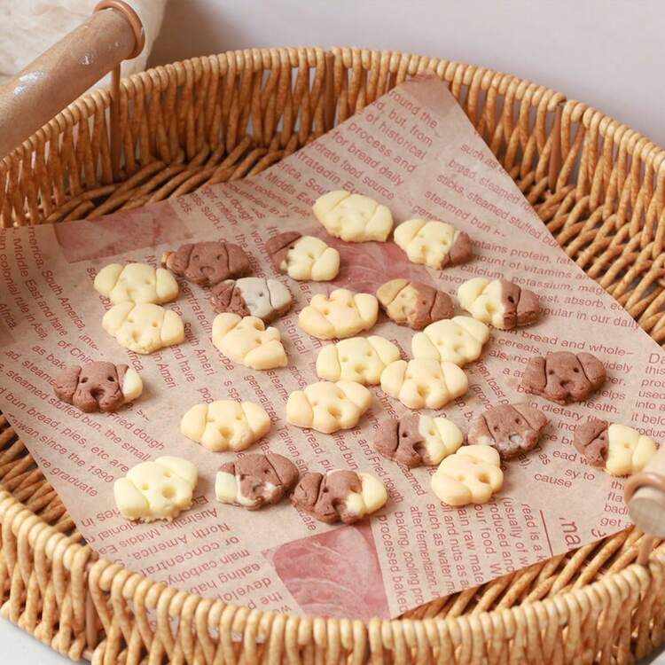 Khuôn cắt bánh quy hình cún con dễ thương, dụng cụ dập bánh quy hình động vật dùng cho bánh yến mạch, bánh sữa, bánh ngọt và món tráng miệng. - Xem 11