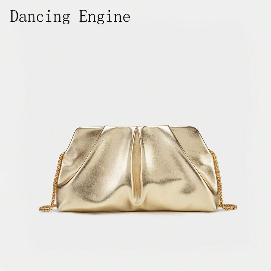 Dancing Engine Purses And Handbag Luxury Designer Shoulder Bags Pu Leather Evening Clutch Bag Purse Women's Bag