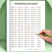 48-Page Multiplication And Division Workbook, Suitable For 9-Year-Olds - Durable Paperback Arithmetic Practice Book, Includes Handwriting Exercises, Great For School Supplies, Math Learning Tools And Christmas Gifts, Multiplication Practice - Multicolor - View 8