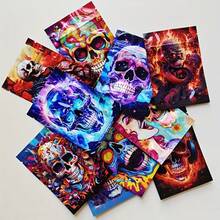 20/50/100 piezas Bolsas de plástico reutilizables impermeables y holográficas con cierre hermético, bolsas de embalaje con estampado adecuadas para artículos pequeños - Color mixto A - Ver 10