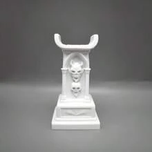 Giá đỡ tay cầm chơi game hình đầu lâu phong cách Gothic tối giản, màu đen/trắng, tương thích với tay cầm /5, giá để bàn nhỏ gọn, món quà sinh nhật hoàn hảo. - Nhiều màu - Xem 14