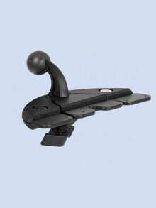 Car CD Slot Phone Mount - Universal Magnetic Base With 17mm Ball Joint, 360-Degree Rotation, Strong Suction Hold, No Slip, Compatible With All Car Phone Holders, Easy Install In CD Media Slot, Ideal For Navigation & Dash Cam - A - View 11