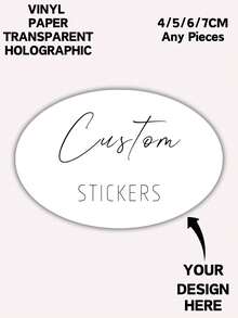 Customized Stickers 120pcs Customizable Pattern Names 1.18/1.57/1.97/2.36/2.76 Inches Custom Stickers And Logo Wedding Birthday Baptism Stickers Design Your Own Stickers Personalized Stickers - Multicolor - View 12