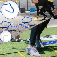 XXL Speed & Agility Training Equipment Set – Agility Ladder, Hurdles, Trainer Cones, Resistance Parachute, Jump Rope & Carry Bag – Football & Sports Coordination Training Kit - Multicolor - View 4