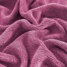 King Size Fleece Sheet Set Measuring 260x230cm. Softness And Comfort. - 紅木 - 查看 5