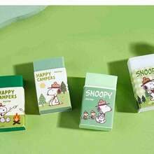 1pc 2026 New Snoopy Eraser, Classic Comic Book "Peanuts Comics" Merchandise, Essential Stationery For The New School Season! Cute Design, Wiped Clean Without Damaging The Paper Surface, Practical And High Aesthetic Value. - Multicolor - View 2