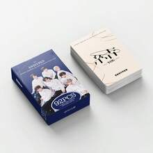 92 piezas/Caja KPOP EN (60 tarjetas fotográficas holográficas + 32 pegatinas), mercancía de fans, adecuado como regalo festivo, con valor de coleccionista - Multicolor - Ver 12