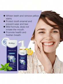 Teeth Cleaning Toothpaste Removes Tooth Stains Teeth Whitening Tooth Decay Repair Calculus Plaque Periodontitis Remove Cavities - 1件 - 查看 8