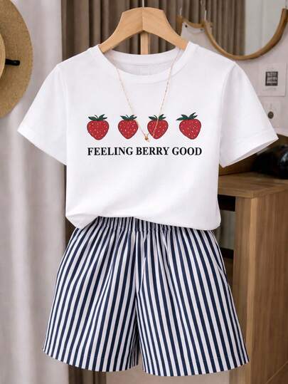 Conjunto Marino Rayas Berry Chic