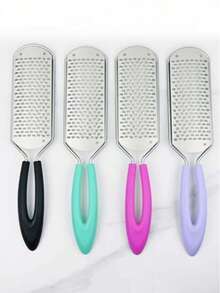 1pc Stainless Steel Foot File, Heel Scraper, Foot Rasp And Callus Remover, Foot Exfoliator - Multicolor - View 11