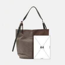 Túi tote/túi đeo vai NEWY unisex KH0283 - màu nâu - Xem 7