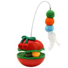 1 món đồ chơi tự cân bằng cho mèo, bóng tự giải trí cho mèo giúp giảm buồn chán, cần câu lông vũ, đồ dùng cho mèo, đồ chơi tự cân bằng vui nhộn cho mèo, đồ chơi thú cưng đa năng - Xem 5