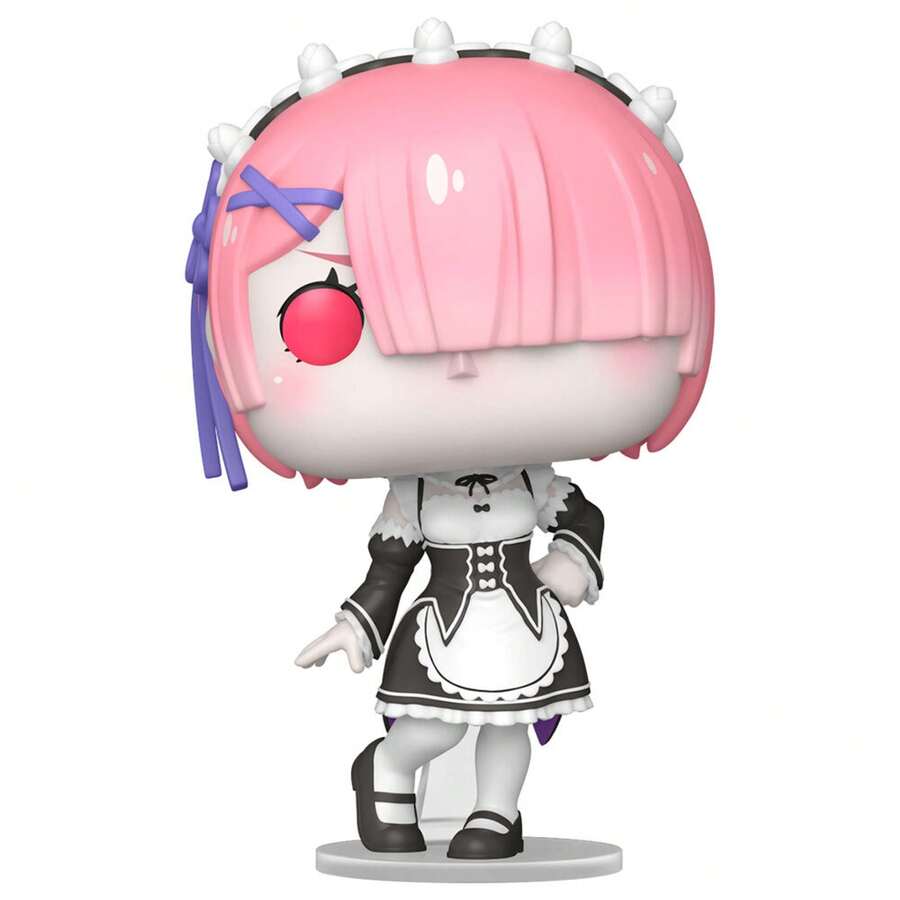 Funko مجسم فانكو بوب ري: زيرو بدء الحياة في عالم آخر - رام - مجسم فينيل قابل للتجميع بطول 9 سم - خادمة شيطانية بزي خادمة - مرخص رسميًا - هدية لهواة الجمع - شحن مجاني ✅ توصيل خلال 24/48 ساعة إلى إسبانيا - الخيار الثاني - مشاهدة 1