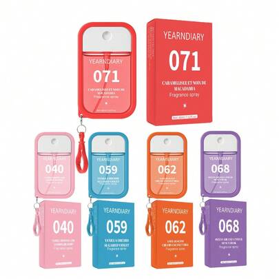 1瓶48毫升巴西香氛喷雾，5种系列可选，室内外空气清新剂，多层香调提升心情，持久散发香草、椰子、花香、柑橘、木香、海洋香调的自然清新迷人香气，适合约会、派对、聚会等场合。