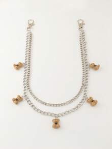 1pc Fashion European And American Street Style Multi-Layer Chain Pant Chain For Women And Couples - Multicolor - View 3