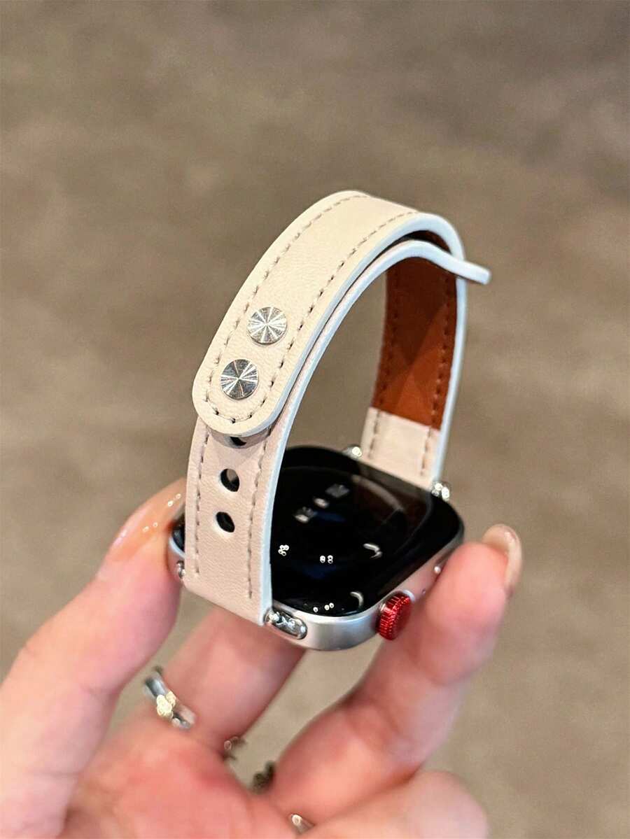 1条女士真皮表带，适用于华为Watch Fit1/Fit2/Fit3/Fit4/Fit4Pro - Starlight - 查看 1