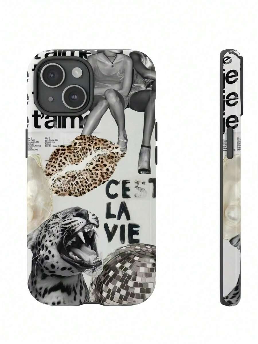 二合一时尚豹纹手机壳 - 兼容三星 Galaxy S25/S25 Plus/S25 Ultra/S24/S24 Plus/S24 Ultra/S24 FE/S23/S23+/S23 Ultra/S22/S22+/S22 Ultra/S21/S21+/S21 Ultra/S20 Ultra/A56/A36/A26/A15/A16 以及 17、17 Air、17 Pro、17 Pro Max、16、16 Plus、16 Pro Max、15 Plus、15 Pro、15 Pro Max、14、14 Plus、14 Pro、14 Pro Max、13、13 Pro、13 Pro Max、12、12 Pro、12 Pro Max、11、11 Pro、11 Pro Max。送给女友、男友和朋友的贴心生日礼物。 - 彩色 - 查看 1