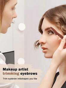 Bộ dụng cụ cạo lông mày màu cà phê 30/12/6/3/1, bao gồm máy tỉa lông mày, máy cạo, dao cạo tẩy tế bào chết, máy tỉa lông cơ thể và bộ dao cạo lông mày mặt với lưỡi dao cán dài và vỏ bảo vệ, dụng cụ làm đẹp dành cho nữ sử dụng hàng ngày hoặc khi đi du lịch, giá cả phải chăng, thích hợp làm quà Giáng sinh, dụng cụ trang điểm, sản phẩm tiết kiệm, quà tặng, quà cho nữ, quà Giáng sinh, quà tặng kèm, du lịch, vật dụng tiết kiệm, đồ dùng cần thiết khi đi du lịch. - Cà phê nâu - Xem 2