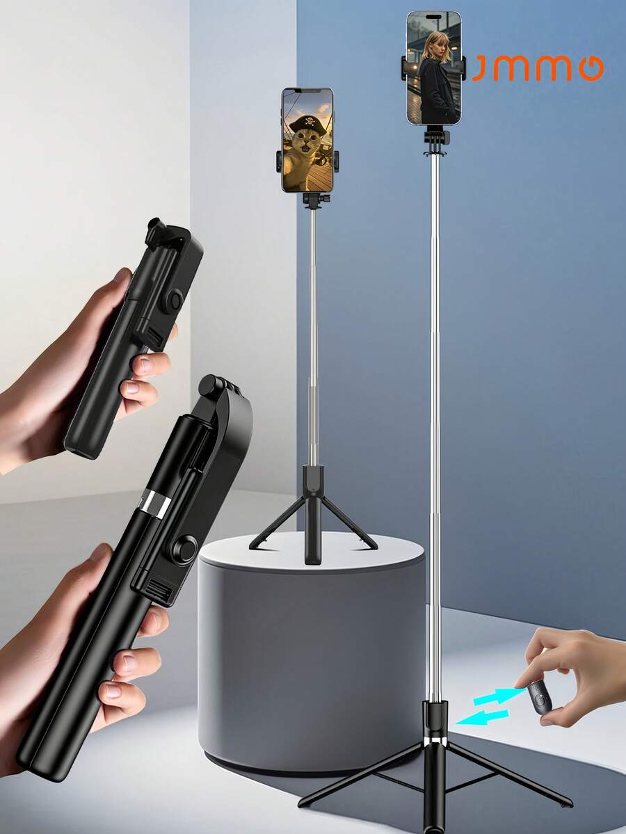 Gậy selfie kiêm chân máy bằng nhôm có thể kéo dài 170cm/67inch với đèn chiếu sáng và điều khiển từ xa Bluetooth, tương thích với điện thoại thông minh - Dành cho du lịch, quay vlog, phát trực tiếp, chụp ảnh ngoài trời. Gậy selfie có thể kéo dài, giá đỡ di động dành cho người quay vlog và du lịch - Chụp ảnh như người nổi tiếng ở bất cứ đâu!