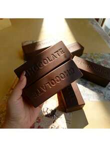 Soft Chocolate Bar Slow Rebound Stress Relief Squeeze Toy - Multicolor - View 4