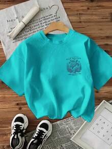 女士純色圓領短袖寬鬆T卹，100%棉質上衣，海洋主題海龜圖案印花，春夏裝日常休閒女裝，街頭服飾，外出度假，camisetas invierno mujer，noistamujer，camiseta oversize mujer，motif mujer，camiseta manga corta mujer，topsize mujer，motif mujer，camiseta manga corta mujer，top ver mujer，jersey，fiesta，sudaderas de mujer，conjunto mujer invierno，ropa verano mujer，verano mujer，y2k，mujer， curve，ropa curvy mujer，sudadera mujer talla grande，friends，curve，vacation，casual，辦公室/休息室/居家/戶外運動/復古風/簡約，趣味設計，四季通用休閒上衣，情人節情侶短袖，男女同款短袖，約會，浪漫出行，節日送禮，白色上衣，deporte，top negros elegantes - 湖綠 - 查看 2