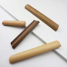 天然木质家具把手,厨房橱柜门把手,橱柜抽屉拉手,胡桃木橱柜抽屉把手,家具五金 - 彩色 - 查看 10