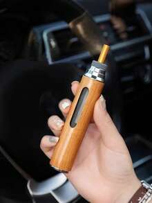 Portable Car Ashtray - Windproof Ash Collector, Leak-Proof Design, Keeps Car Interior Clean - A - View 3