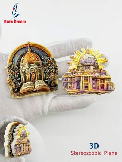 1 pieza Imán de refrigerador con relieve 3D con tema de cultura mundial, regalo de decoración del hogar creativa, pegatina magnética de decoración, regalo de recuerdo de viaje, regalo de colección de viaje única, pegatina magnética creativa, recuerdo de viaje exquisito, pegatina decorativa de recuerdo de viaje, adecuado para decoración del hogar, oficina, decoración de cocina, habitación, gabinete, regalo artesanal, regalo de recuerdo de vacaciones, pequeño regalo exquisito