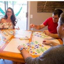 SKYJO ACTION 卡牌游戏 - 快节奏互动式家庭桌游，经典游戏的趣味变体，2-8人游戏，30分钟一局，包含多语言说明书，是派对娱乐的理想之选 - 彩色 - 查看 4