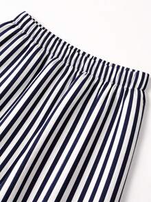 Conjunto Marino Rayas Berry Chic - Blanco - Ver 4