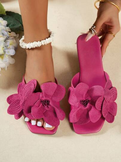 2026 New Women Flat Sandals, White, Summer Breathable Open Toe Low-Top Casual, Daily, Party, Beach Vacation Sandals