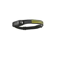 1pc Rechargeable COB Headlamp, Type-C Interface, Wide-Angle Sensor, Waterproof Hands-Free Operation, Multiple Modes, Suitable For Camping, Running, Cycling And Fishing - Black - View 15