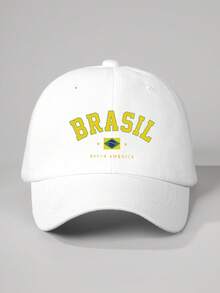 Mũ lưỡi trai in họa tiết Brazil ngoài trời, có thể điều chỉnh, chống tia UV, thích hợp cho du lịch biển, nghỉ lễ mùa xuân/thu, kiểu dáng unisex phong cách Y2K, thích hợp cho ngày Valentine. - mũ bóng chày - Xem 24