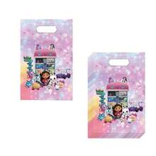 10pcs Doll House Gradient Pink Handheld Gift Bag Party Gift Bag Children's Birthday Companion Gift Bag New Year's Gift, Valentine's Day Gift, Easter Gift - Multicolor - View 4