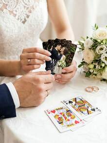 Custom Photo Playing Cards,Personalized Playing Cards With Your Design,Custom Printed Card Deck,Wedding Playing Cards,Unique Gift - Multicolor - View 3