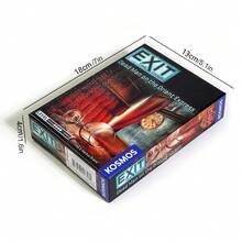 Dead Man On The Orient Express Exit The Game Family-Friendly, Card-Based At-Home Escape Room Experience For 1 To 4 Players - Navy Blue - View 4