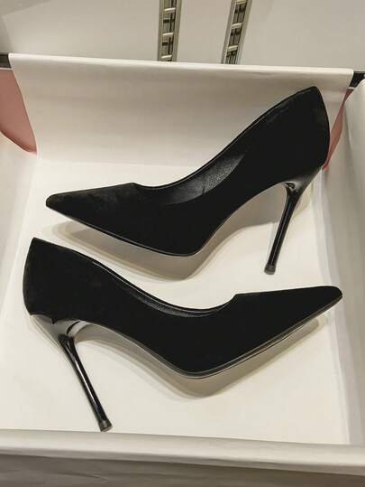 VIP.MRS.KING Women's Solid Color Office/Commute High Heels, Suitable For All Seasons