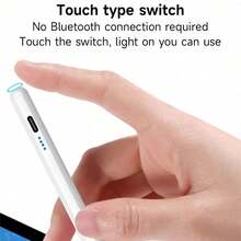 Writing Stylus Pen Compatible With Apple Pencil 1st And 2nd Generation, Anti-Mistouch Writing Stylus Pen Compatible With Ipad Pro/Air/Mini And Other Tablets For Drawing And Note-Taking Active Stylus Pen Compatible With Ipad With Power Indicator And Replacement Nibs Easter Spring Gift - Multicolor - View 5