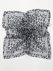1 chiếc khăn bandana nữ thời trang xuân hè 2026, chất liệu chiffon in họa tiết da báo, kích thước 65*65 cm, phù hợp để sử dụng hàng ngày, khăn trùm đầu đa năng, được ưa chuộng để tạo kiểu tóc. - Nhiều màu - Xem 14