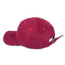 Unisex Cap With Motivational Phrase "Good Life, Breeze And Peace" Curved Brim Adjustable Hat Basic Vintage Style Classic Casual Everyday Premium Fabric For Outings, Sun, Heat, And Holidays - 紅色 - 查看 3