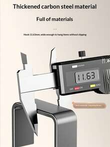 Giá treo đồ bằng kim loại 3/5/7 tầng, dễ lắp đặt, gắn cửa cho phòng ngủ, ký túc xá, tủ quần áo, dùng để treo áo khoác, mũ, túi xách, khăn tắm - Thiết kế tiết kiệm không gian, phù hợp để treo áo khoác, mũ lưỡi trai, áo choàng tắm, áo sơ mi, thắt lưng, ví, khăn tắm, quà tặng Ngày của Mẹ - Nhiều màu - Xem 12