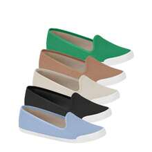 Sapatilha Feminina Casual Moleca Original Conforto 5109712 - Bege Lona - Visão 2