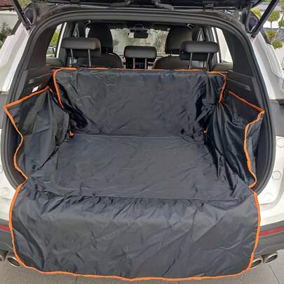Waterproof Car Trunk Protector Mat, Universal Pet Seat Cover, Durable Anti-Scratch Waterproof Pet Supplies, Suitable For Luxury Cars, Family Cars, SUVs, Pickups And Trucks