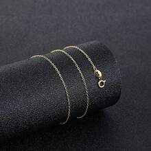 1 Stück S925 Silber Schlüsselbein Kette ohne Anhänger, O-förmige Kette, lange Pullover Kette, klassische Silberkette, geeignet für verschiedene Anlässe, tolle Geschenkidee - O-förmige Halskette - Übersicht 24