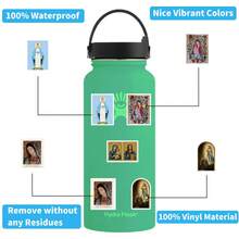 62PCS Virgin Mary Stickers High Quality Stickers Decals Scrapbook,Journaling,Laptop,Bumper,Skateboard,Water Bottles,Computer,Phone Stickers Can Bring A Lot Of Fun To Your Life,The Perfect Gift For Adults - Multicolor - View 5