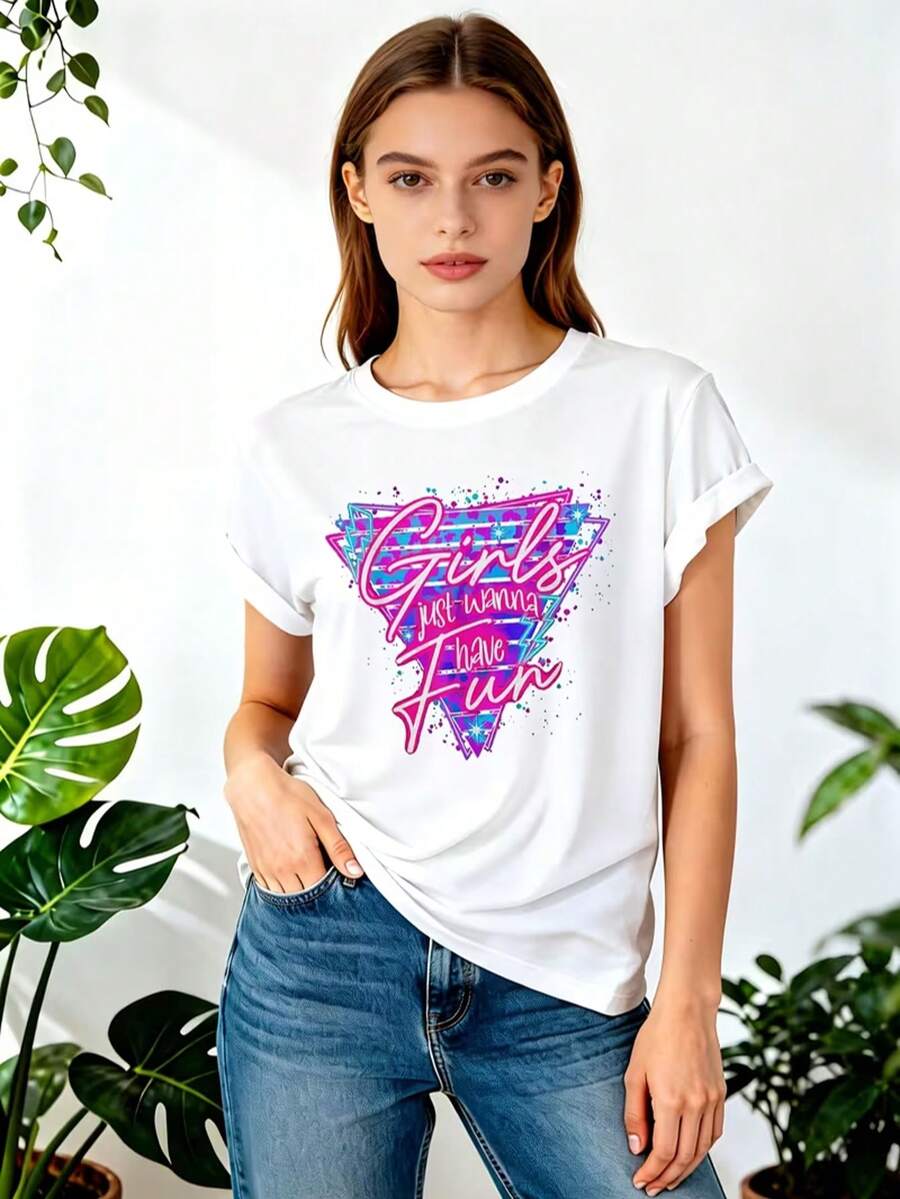 Women T-Shirts - White - View 1